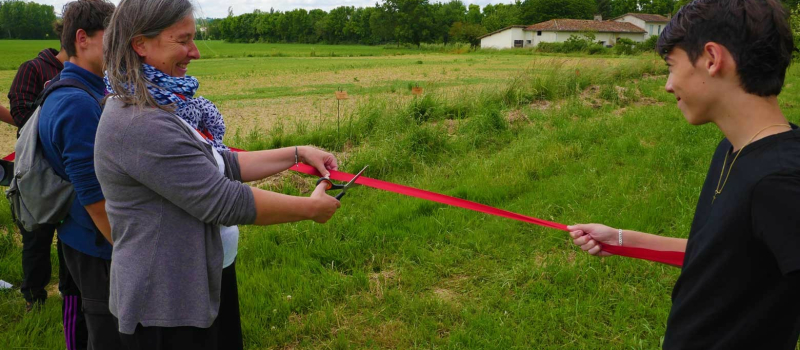 Inauguration du sentier pédestre