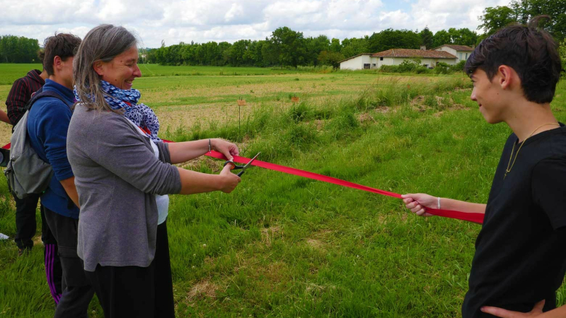 Inauguration du sentier pédestre