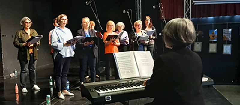 La chorale " La Clé des chants" cherche de nouveaux membres...