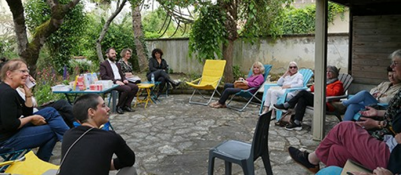 De belles rencontres à la médiathèque