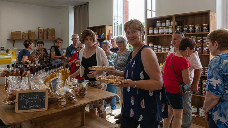 Dégustation à l'ÉPICERIE DE TERMES D'ARMAGNAC