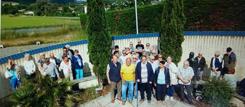 La FNACA savoyarde en visite sur le département