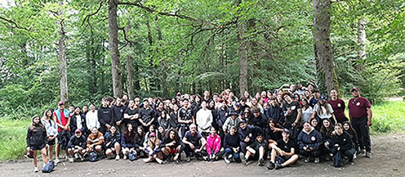 Des jeunes du SNU en stage dans le Gers