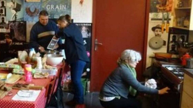 un atelier cuisine à l'espace spirale