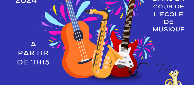 L'école de musique de Pavie en fête.