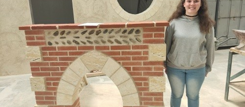 Une jeune fille – 16 ans – meilleure apprentie de France en patrimoine bâti 2024 ! Magnifique challenge…..