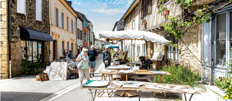 Petit album du vide-greniers d'Aignan le 16 juin 2024