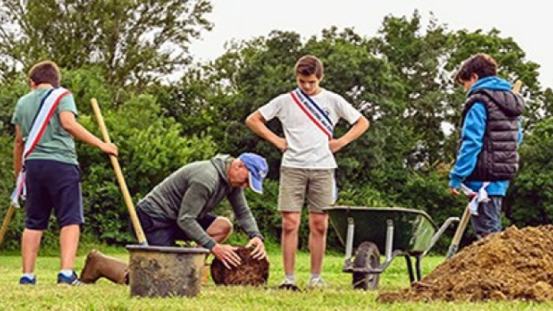 Une nouvelle aire de pique-nique grâce au  Rotary club