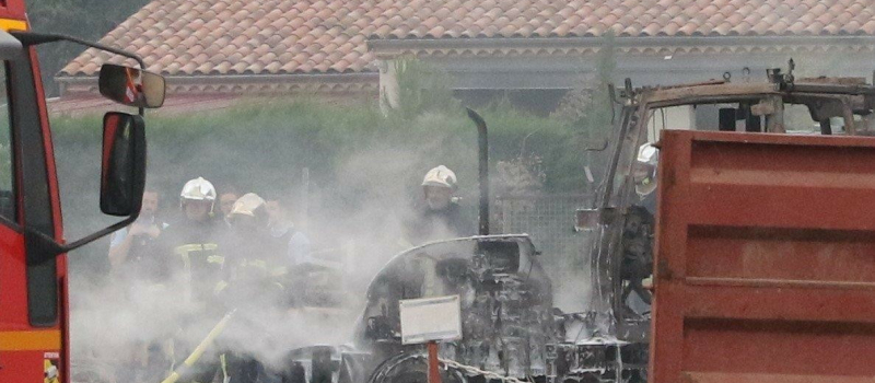 Incendie aux établissements de matériel agricole, Darnaude