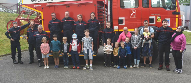 À la découverte des sapeurs-pompiers