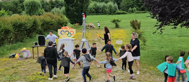 Les mini Olympiades de l'école maternelle !
