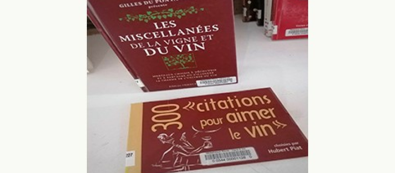 Lectures autour du vin