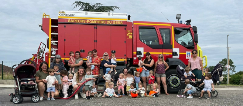 Les petits chez les pompiers : quand le rêve devient réalité !