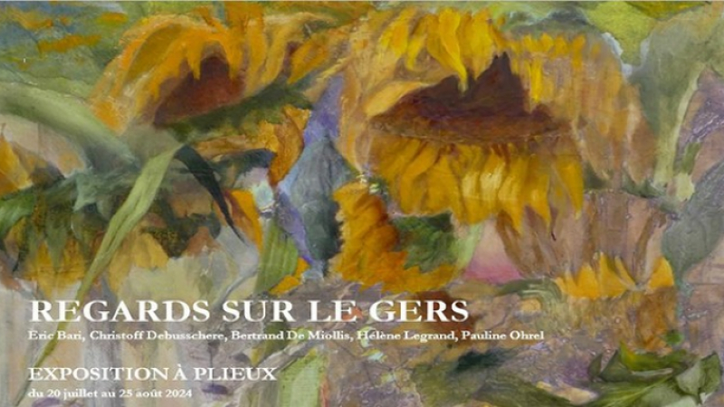 Les peintres de la marine reviennent à Plieux pour une 7ème exposition !