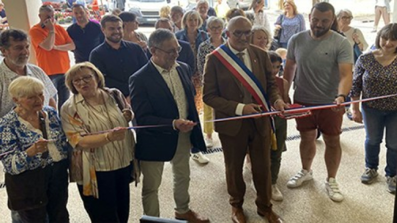 La nouvelle halle inaugurée