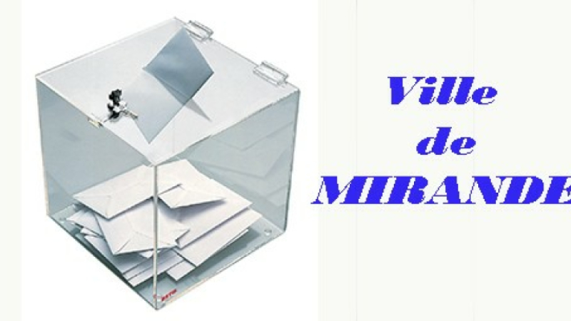 Résultats ville de Mirande