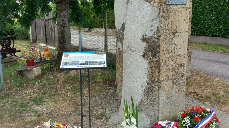 80 ans après, hommage rendu à René  Antichan , victime de la barbarie nazie