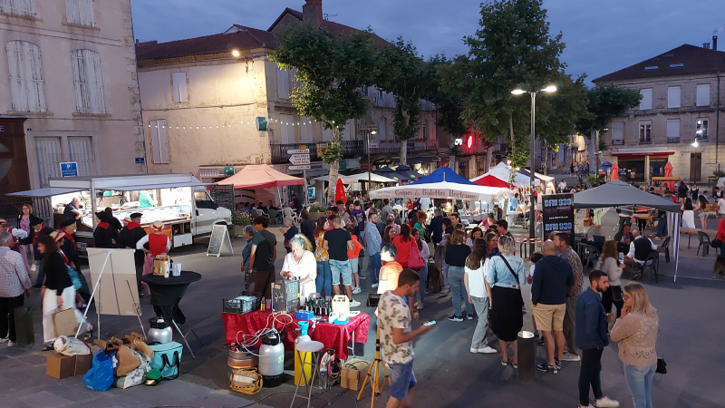 Prochain marché de nuit mercredi !