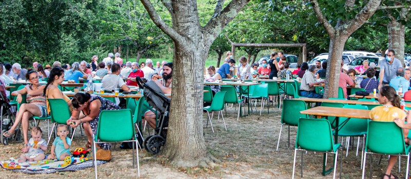 Grandes soirées au lac du Houga: cinéma, repas en musique et feu d'artifice