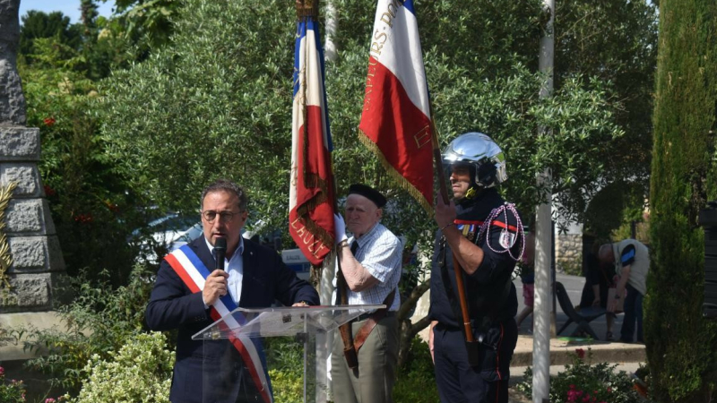 Les élusates étaient nombreux pour assister à la cérémonie du 14 juillet