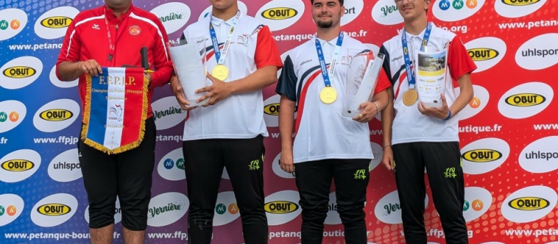 Pétanque, championnat de France : les Gersois raflent trois titres