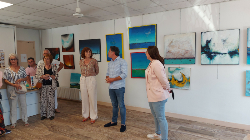 Zart-Zabelle expose à l'Office de Tourisme