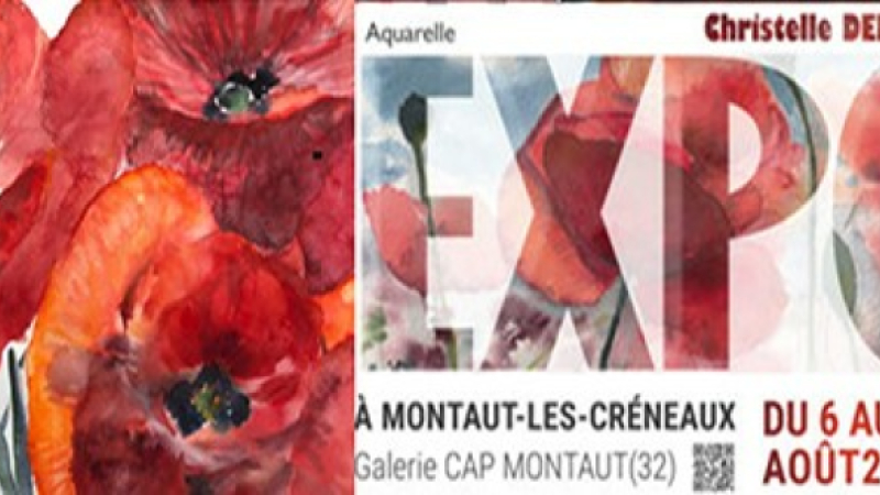 Christelle Debord expose à la galerie Cap Montaut