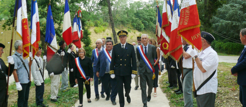 Inauguration du sentier mémoriel pour ne pas oublier les résistans tués par les Allemands
