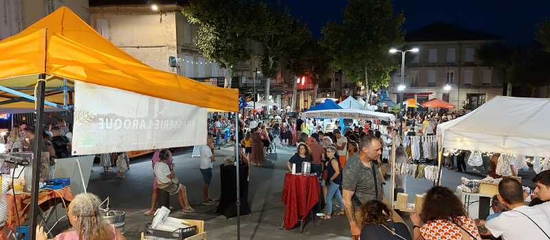 Prochain marché de nuit ce mercredi !