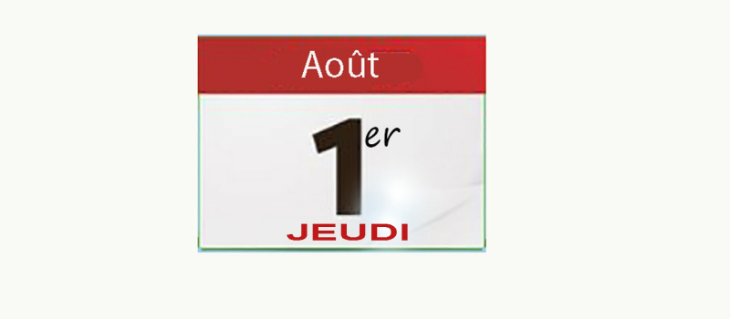 Ce qui change au 1er Août