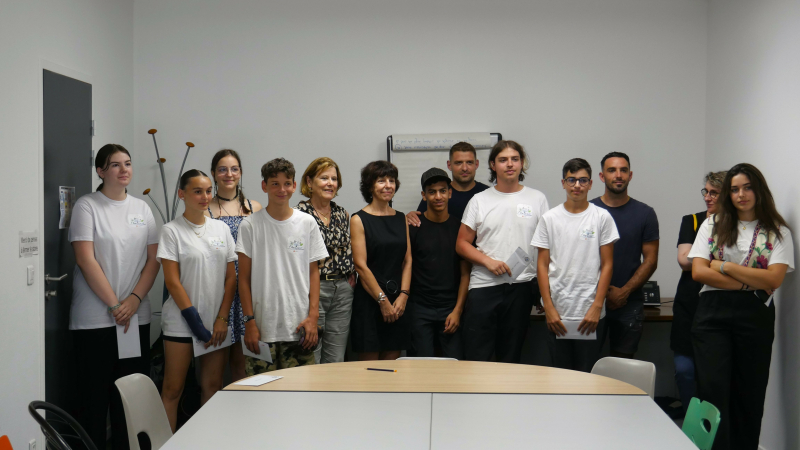 Fin de « chantier » pour les jeunes de Fleurance