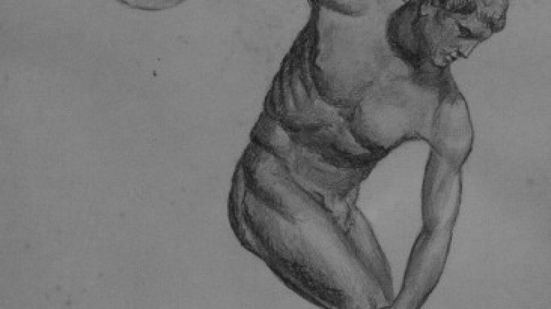 Reconstitution des Jeux Olympiques de l'Antiquité , dans le cadre d'un Été Olympique à Masseube