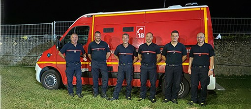 Ils veillent sur les festivaliers