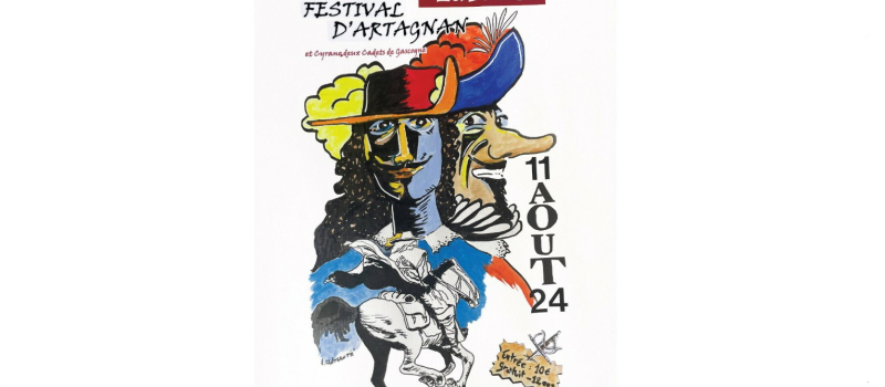 Rencontre festive de d'Artagnan et de Cyrano de Bergerac à Lupiac
