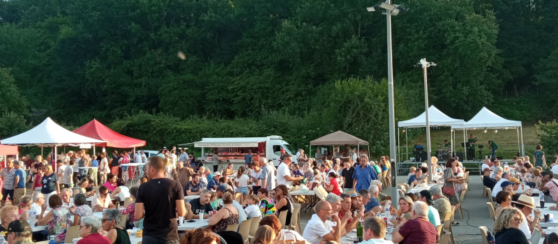 Joli succès du marché gourmand du 24 juillet
