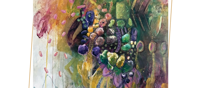 Francine Scrignac : artiste peintre parisienne vient exposer ses oeuvres à la galerie "L'Arcade ".