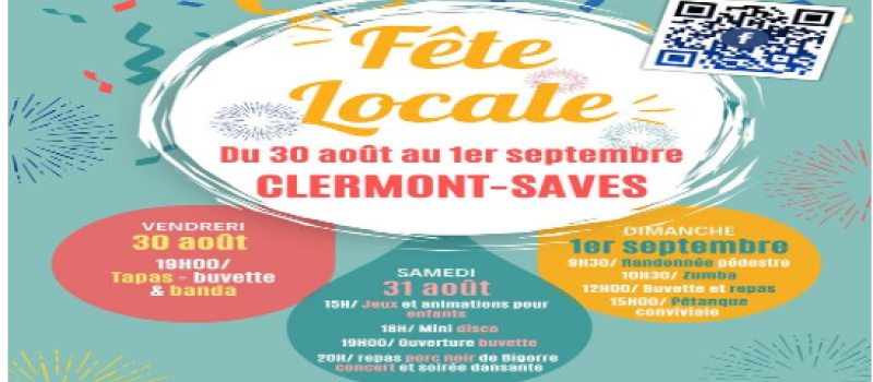 Trois jours de fête à Clermont-Savès..