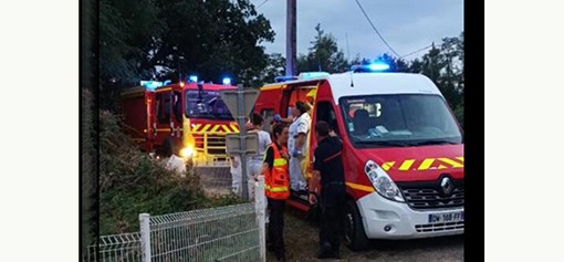 accident train/quad ©SDIS32