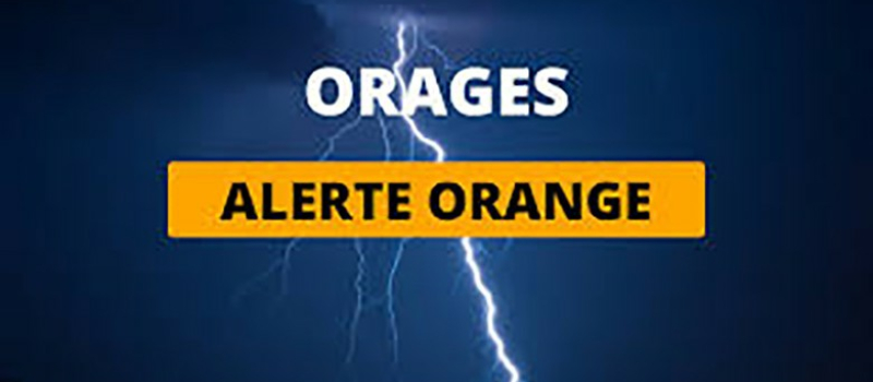 Météo : vigilance Orange Orages et pluies dès ce soir