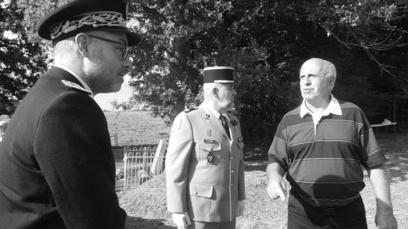 80 ans après , Pierre Cadiou et Alexandre Métel, ne sont pas oubliés