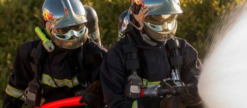 Incendie d'un hangar