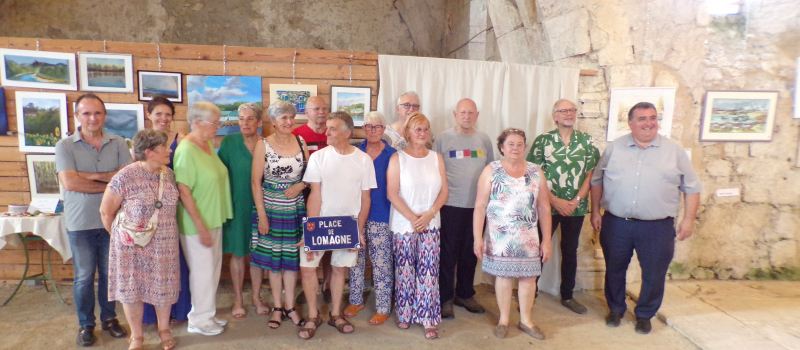L'exposition de peinture " La Saint-Claraise 2024 " a fermé les portes de la Vieille église jusqu'à l'an prochain...on y reviendra !!!
