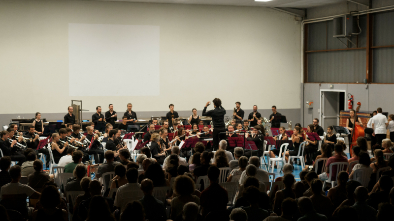 A Castillon ce soir, concert de fin de stage de la Fédération des Sociétés Musicales du Gers !