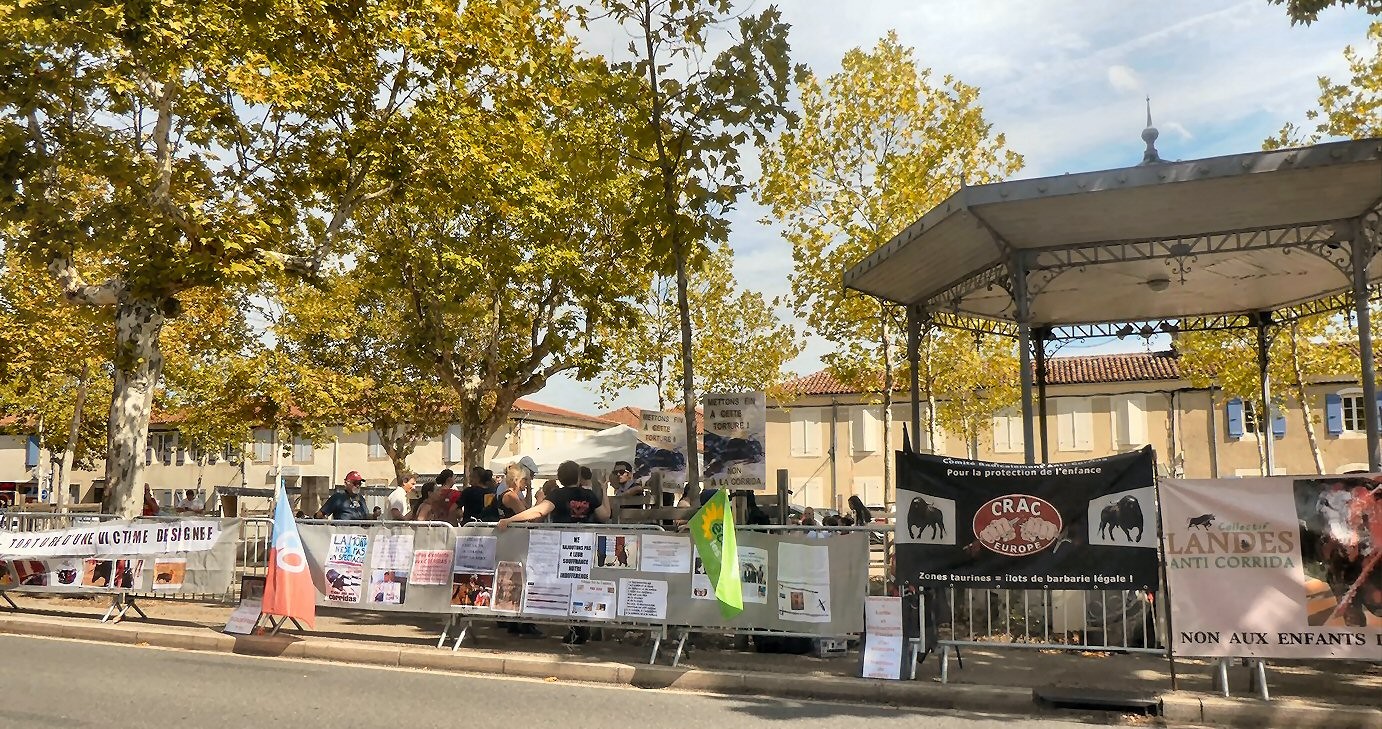 Manifestation anti corrida des années précédentes