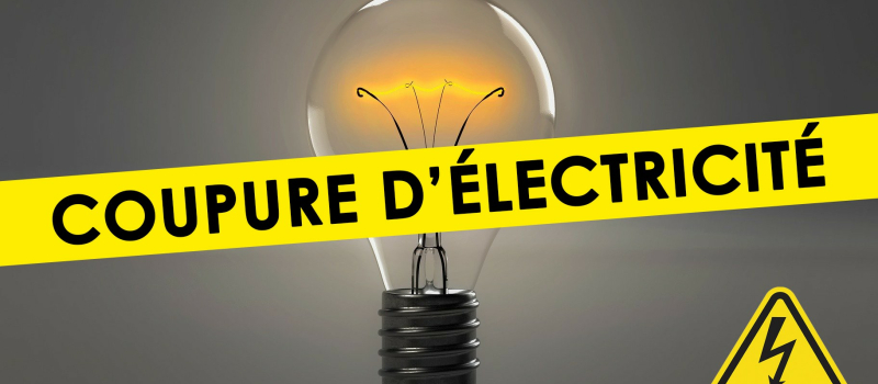 Coupures d'électricité récurrentes