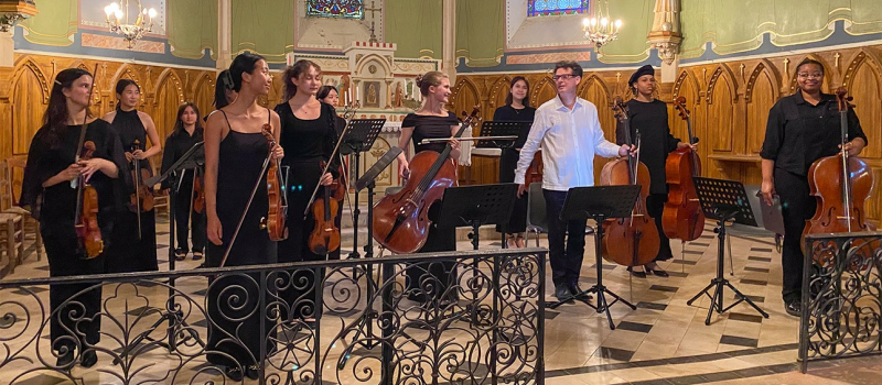 CORDES en GASCOGNE, festival du musique de chambre, église de Lasserrade