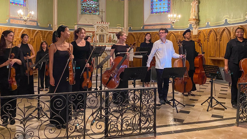 CORDES en GASCOGNE, festival du musique de chambre, église de Lasserrade