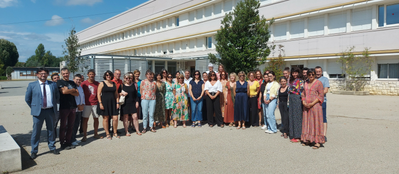L'équipe du collège Gabriel Séailles prête pour la rentrée!