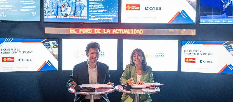 La Région et le CNES renforcent leur partenariat pour soutenir l’essor de la filière spatiale en Occitanie