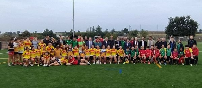 Lancement officiel de la saison sportive au nouveau stade de Monferran-savèsI